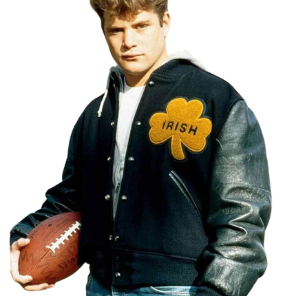 Notre Dame Rudy Irish Bomber Jacket