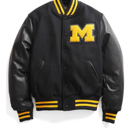 Men Michigan Varsity Jacket